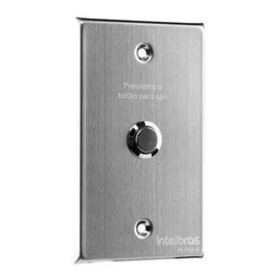 Acionador e Botoeira de Abertura Inox de Embutir 4x2 Bt 5000 In Intelbras - 2