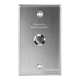 Acionador e Botoeira de Abertura Inox de Embutir 4x2 Bt 5000 In Intelbras - 1