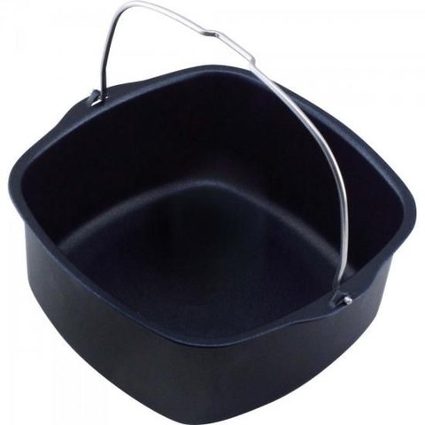 Forma Assadeira para Fritadeira Airfryer Ri9220/25/30/40 Walita Preta