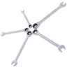 Jogo de Chave Eda Combinada com Catraca 5 Peças 8 a 14 mm - 4