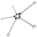 Ver imagem 4 de Jogo de Chave Eda Combinada com Catraca 5 Peças 8 a 14 mm