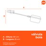 Valvula Torneira Boia Acqualimp Caixa D'água 3/4" - 3