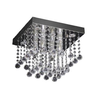 Lustre Plafon Cristal com Super LED 30cms - Controle Remoto
