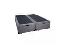 Ver imagem 3 de Cama Box Baú Queen Colchão Mola Ensacada Belos Sonhos + Box Suede 71x158x198 Cinza