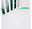 Ver imagem 3 de Capa Proteção de Colchão Branco Impermeável Berço Americano com Zíper