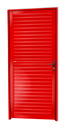 Ver imagem 1 de Porta Veneziana Alumínio 86 Dir. Vermelho Brimak