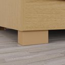 Ver mais imagens de Guarda-Roupa Casal com Espelhos 6 Portas 2 Gavetas 180cm Multimóveis Madeirado/Cinza