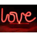 Ver imagem 3 de Luminária de Mesa Led Neon Vermelho Love