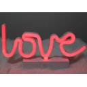 Ver imagem 4 de Luminária de Mesa Led Neon Vermelho Love