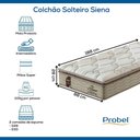 Ver imagem 5 de Colchão Solteiro Mola Probel Siena (88x188x28cm)