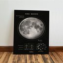 Ver imagem 5 de Kit3 Quadro Decorativo Astronomia Universo Planeta Terra Lua 40x28cm