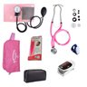 Kit Enfermagem Oximetro Aparelho De Pressão Diversas Cores Premium - 3