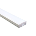 Ver imagem 1 de Perfil Fita Led Sobrepor 2 Metros 18x8mm Slim Branco Difusor Fosco R1-b