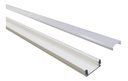 Ver imagem 3 de Perfil Fita Led Sobrepor 2 Metros 18x8mm Slim Branco Difusor Fosco R1-b