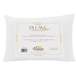 Travesseiro Pluma Pena de Ganso 400 Fios - 1