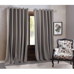 Cortina Veludo Luxor - Avelã - 2,80M x 1,80M - para Varão - Adomes - 1 Cortina Veludo Luxor - Avelã - 2,80M x 1,80M - para Varão - Adomes - 1