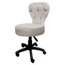 Ver imagem 3 de Cadeira Mocho Soft Escritório Estética Veludo - Sofa Store:veludo Bege Marfim