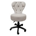 Ver imagem 1 de Cadeira Mocho Soft Escritório Estética Veludo - Sofa Store:veludo Bege Marfim