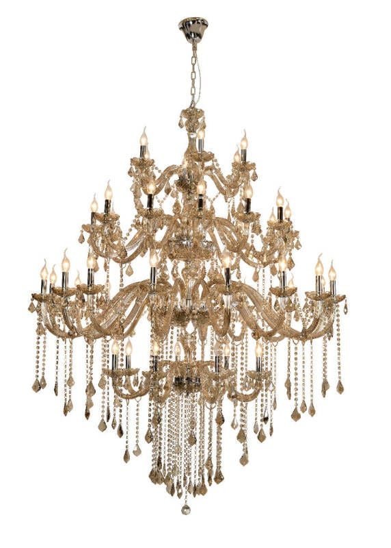 Lustre Maria Thereza Transparente 42 Braços Arquitetizze | MadeiraMadeira