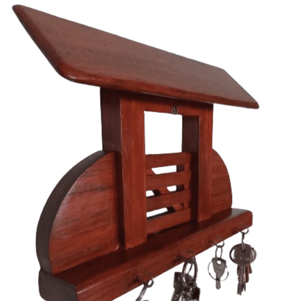 Ver imagem 5 de Porta Chaves Casa Parede Decoração Madeira Porteira Fazenda