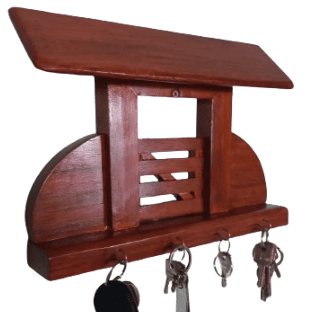 Ver imagem 6 de Porta Chaves Casa Parede Decoração Madeira Porteira Fazenda