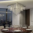 Ver imagem 7 de Lustre Plafon de Cristal Legítimo 40cm para Sala de Jantar e Estar - Luminária Luxo Lúmens Design