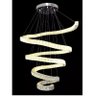 Lustre Cristal Espiral 8lp-18/3 Tamanho 600mm Pendente 64w - 2