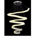 Ver imagem 2 de Lustre Cristal Espiral 8lp-18/3 Tamanho 600mm Pendente 64w