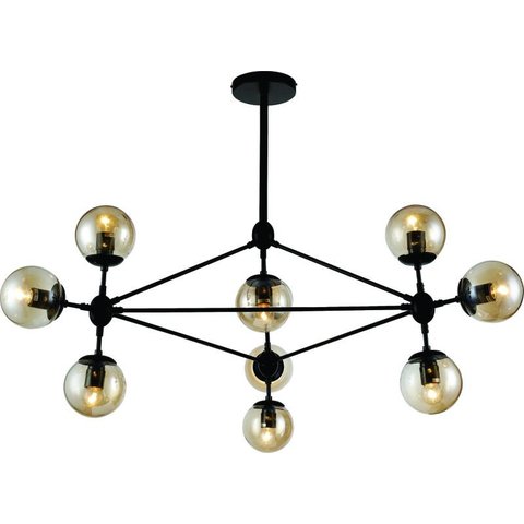 Lustre Pendente Volans Preto PD7701-10.000