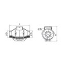 Ver imagem 3 de Exaustor para Banheiro Helicocentrifugo Mod: Turbo-100 - 220V