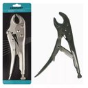 Ver imagem 1 de Alicate De Pressão Bico Curvo Com Regulador Mordente Em Aço