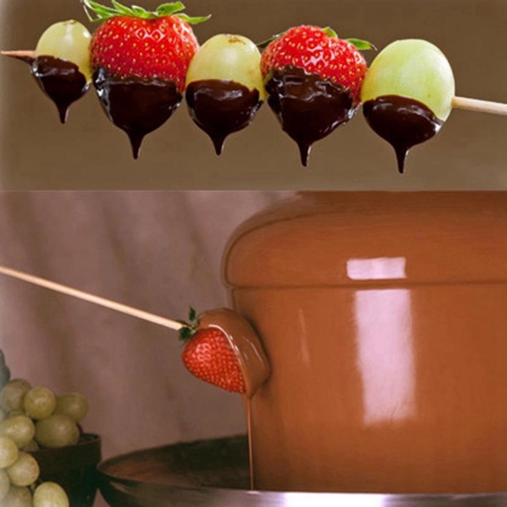 Mini Fondue Fonte Cascata de Chocolate Aquecimento 110v - 7