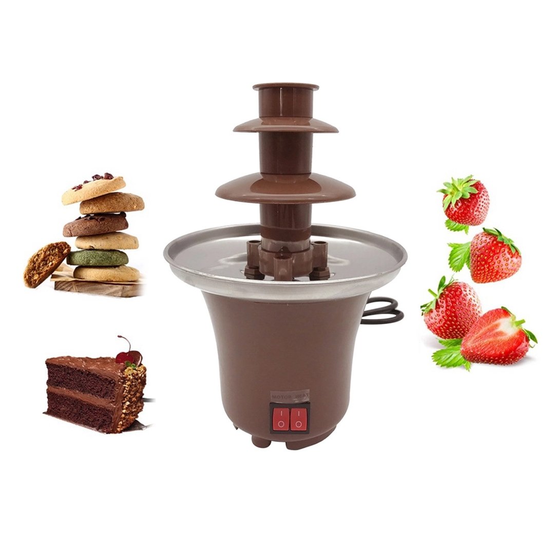 Mini Fondue Fonte Cascata de Chocolate Aquecimento 110v - 5