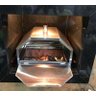 Forno em Inox Para Pizza de Churrasqueira com Grelha e Assadeira - 2