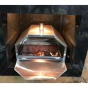 Ver imagem 2 de Forno em Inox Para Pizza de Churrasqueira com Grelha e Assadeira