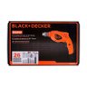 Furadeira de Impacto 550W + Maleta com 25 Acessórios HD455K1 BlackeDecker - 4