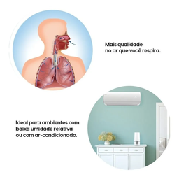 Umidificador de Ar Digital Ultrassônico Elgin Capacidade 2,5 Litros Bivolt - 3