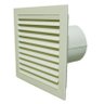 Saida de Coifa em Alum. Tipo Grelha Retorno com Bocal para Duto Semi-Flexivel - 200 mm - 1