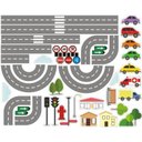 Ver imagem 1 de Adesivo Decorativo De Parede Cidade Pista E Carros
