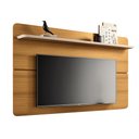 Ver imagem 5 de Painel para Tv 70 Pol Curv e Rack Bancada Alba Off/cinamomo - Hb Móveis