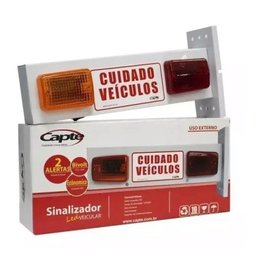 Sinalizador De Garagem Para Portão Automático Led Sonoro  - 4