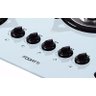 Fogão Cooktop V500x Branco Inox 5 Bocas Bivolt - Fogatti - 2