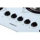 Ver imagem 2 de Fogão Cooktop V500x Branco Inox 5 Bocas Bivolt - Fogatti