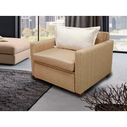 Poltrona Cama Eros Reclinável em 05 Estágios Em Linho Sintético (MK):LINHO 02 - 2