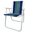 Ver imagem 5 de Cadeira de Praia Dobravel Ar Livre Quintal Jardim Varanda Piscina Camping Acampamento Lazer Pescaria