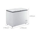 Ver imagem 3 de Freezer/refrigerador Consul Horizontal C/414 Lts/2p Branco