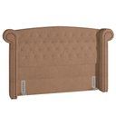 Ver imagem 1 de Cabeceira Cama Box Casal 140 Cm Sofia Bouclê Bege - Lyam Decor