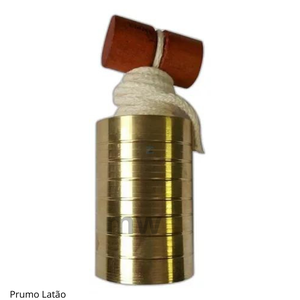 50 Peças Prumo Kilão Metais Rocha Profissional Pesado N°7 (1kg)