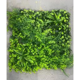 Placas Painel Jardim Vertical Planta Artificial Decoração 50x50cm - 2