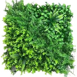 Placas Painel Jardim Vertical Planta Artificial Decoração 50x50cm - 1